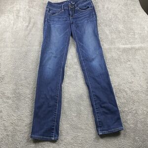 American Eagle Outfitters Blue Straight Leg Jeans